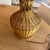 Wood Monumental Vintage Wicker Table Lamp With Matching Dome Shaped Shade For Sale - Image 7 of 11