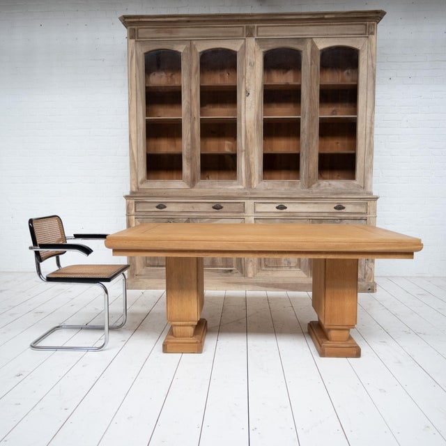 1940s French Dining Table by Gaston Poisson, 1940s For Sale - Image 5 of 8