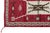 Cream Modern Navajo Style Wool Area Rug – Red, Cream, and Espresso Geometric For Sale - Image 8 of 9