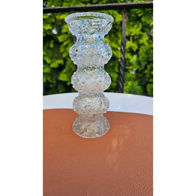 Vintage Oberglas Glass Vase, 1970s For Sale - Image 3 of 8