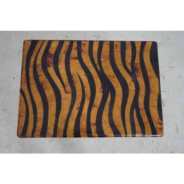Hooker Hooker Tessellated Marble Overlay Top Nesting Tables For Sale - Image 4 of 13