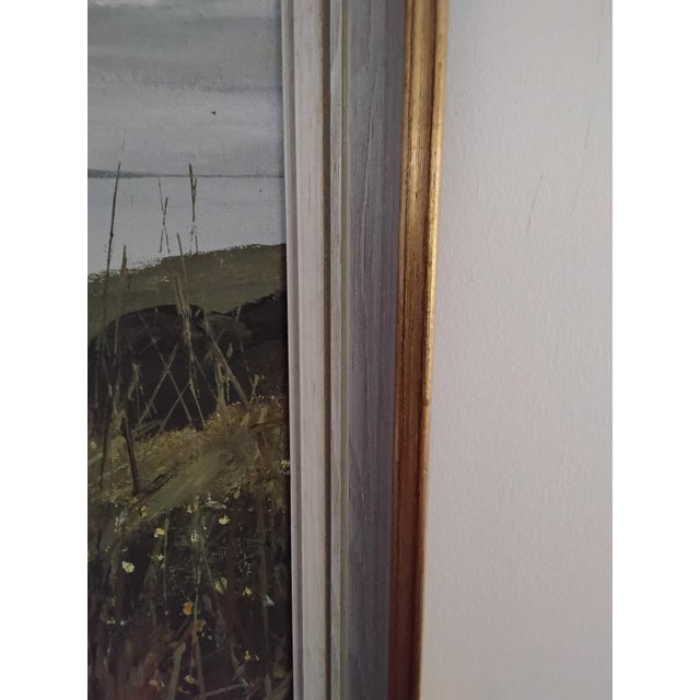 Jim Nicholson, Rhum from Eigg, 1970s, Oil on Board For Sale - Image 4 of 6