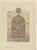 Blue Alexandre M. Raymond, Stained Glass Designs, Yenişehir, 1924, Paper, Set of 3 For Sale - Image 8 of 10