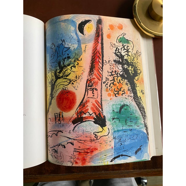 Paper The Lithographs of Chagall 1960 1st Edition With 12 Original Lithographs For Sale - Image 7 of 17