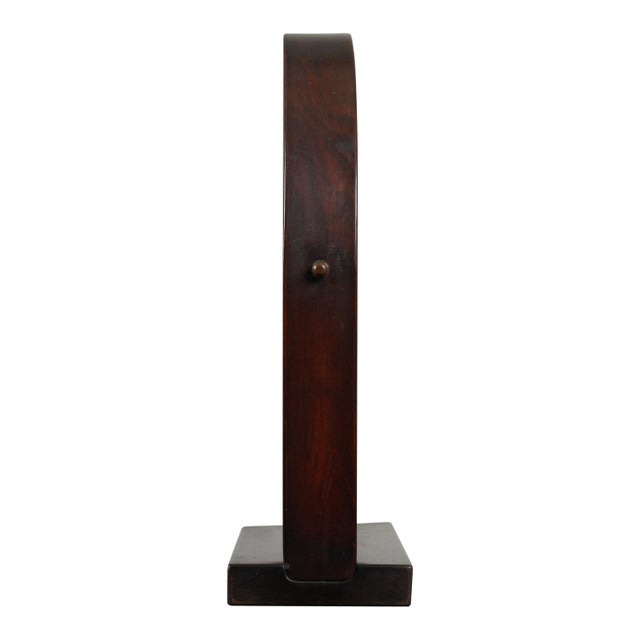 SP63 Sandretta Table Mirror in Red Lacquered Wood by Ettore Sottsass for Poltronova, 1966 For Sale - Image 10 of 18