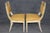 French 1950's Set 10 Louis XVI French Empire Style Painted Parcel Gilt Dining Chairs For Sale - Image 3 of 13
