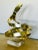Dan Murphy (B.1942 Chicago) Gold Toned Ribbon Sculpture Dated 1986 For Sale - Image 12 of 13
