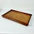 1980s Vintage Boho Chic Coastal Woven Rattan Top Wood Lap Tray For Sale - Image 15 of 15