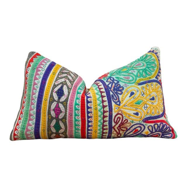 Kra Antique Tribal Grain Sack Pillow For Sale