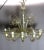 Murano Chandelier Chandelier in Murano glass with 12 lights XX period. The yellow color on the photos is due to the bulbs,...