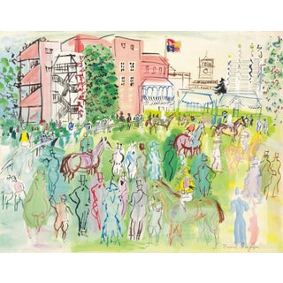 Raoul Dufy Royal Ascot Giclee LTD Edition For Sale