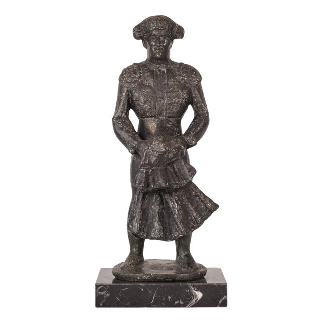 Manuel Martinez Hugué, Bullfighter, 1931, Bronze For Sale