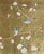 Chinoiserie Hand‑Painted Gold Foil Chinoiserie Mural Panels, Exotic Bird & Floral Motifs, Set of 2 For Sale - Image 3 of 4