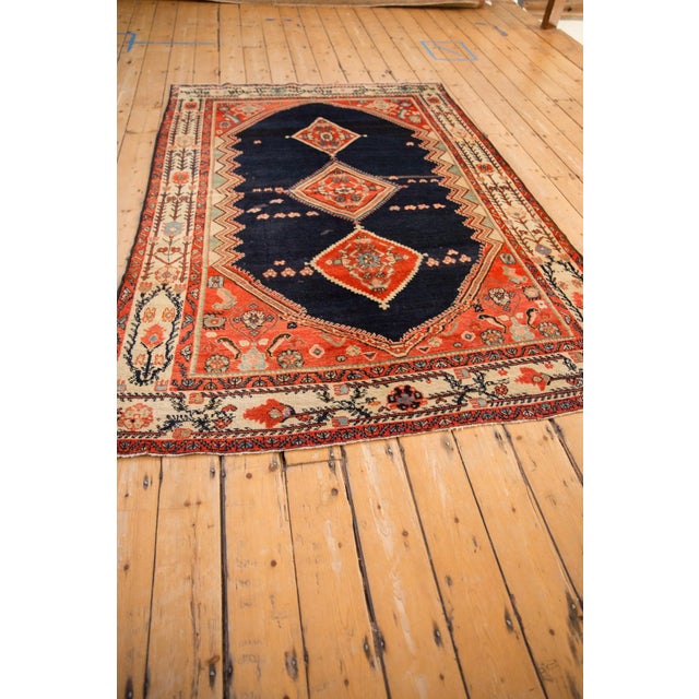 Vintage Malayer Carpet - 5'5" x 7'5" For Sale - Image 9 of 15