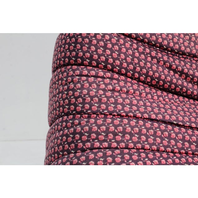 Textile Vintage Togo Chairs by Michel Ducaroy for Ligne Roset, 1974, Set of 2 For Sale - Image 7 of 8