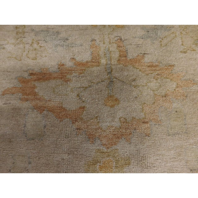 Oushak Luxury Rug For Sale - Image 18 of 18
