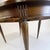 Vintage Traditional Oval Dining Table With Bookmatched Walnut Veneer Top For Sale In Miami - Image 6 of 12