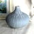 Vintage Porcelain Clay 3d Vase 9" X 7" Blue For Sale - Image 14 of 14