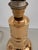 1970s Mid-Century Italian Ceramic and Gold 24k Metallic Table Lamp by Aldo Londi for Bitossi, 1970s For Sale - Image 5 of 14