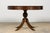 Early 20th Century English Regency Revival Leather Top Center Table For Sale - Image 16 of 18