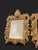 Regency Mirrors in Gilded Wood with Gold Leaf, 1950s, Set of 2 For Sale - Image 6 of 11