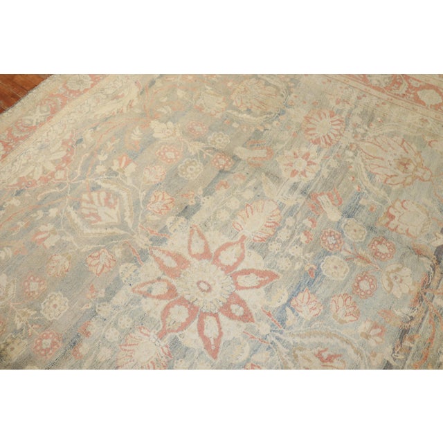 Textile Early 20th Century Beautiful Oversize Persian Bibikabad Rug For Sale - Image 7 of 12