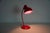 Mid-Century Red Metal Table Lamp attributed to Kaiser, 1960s, Germany from Kaiser Idell / Kaiser Leuchten For Sale - Image 3 of 12