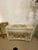 Vintage Rattan Chinese Chippendale Ficks Reed Console Table For Sale In West Palm - Image 6 of 12