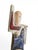 Abstract Female Figure in Painted Ceramic by Alfredo Lanz, Italy, 1970s For Sale - Image 3 of 11