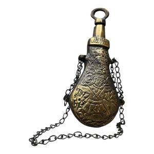 Brass Gun Powder Flask