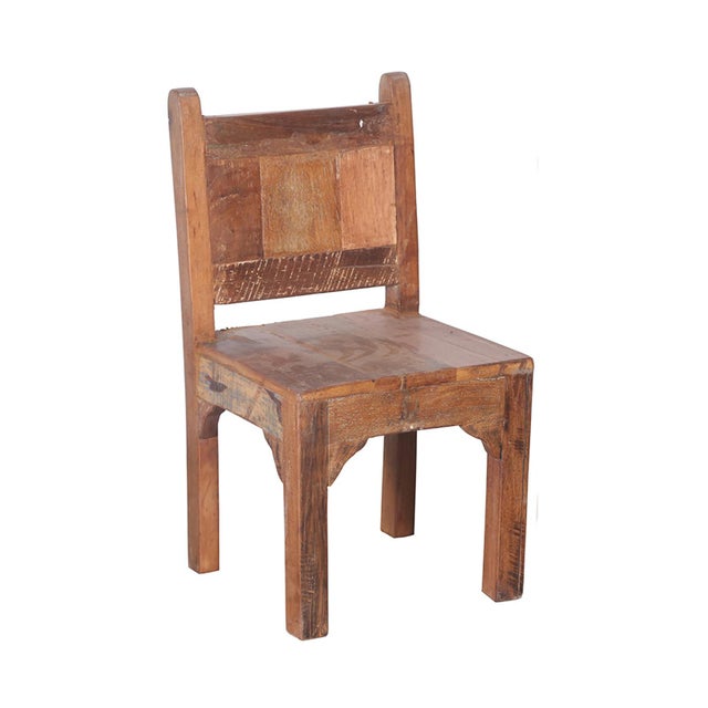 Salvaged Wood Childrens Chair Chairish