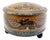Antique Hungarian Folk Art Nouveau Hand-Painted Lidded Wooden Jewelry Box, 1920s For Sale