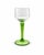 Bohemia Glass Remmare Liqueur Glasses with Green Stem, 12 Pieces, 1960s from Royal Dux Bohemia, Set of 12 For Sale - Image 4 of 5