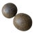 Pair of Antique European Wood Bowling Balls For Sale
