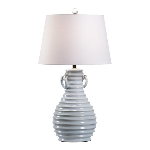 Vietri for Wildwood Bugello Table Lamp - Blue For Sale