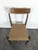 Vinatge Scandinavian Brown Chairs, Set of 5 For Sale - Image 6 of 11