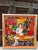 Mid 20th Century Saint Among the Vines – Hand-Painted Reverse Glass Icon With 24 Carat Gold Highlights - Unsigned Unknown Artist For Sale - Image 6 of 8