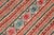 1980s Rustic Bokhara Green/Pink Hand Knotted Wool Rug For Sale In New York - Image 6 of 9
