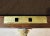 Brown Antique Late 19th Century Countertop Campaign Style Display Case For Sale - Image 8 of 8