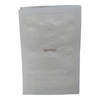 Becky Gyes Oregon Multnomah Falls Embossed Signed Limited Edition Print For Sale