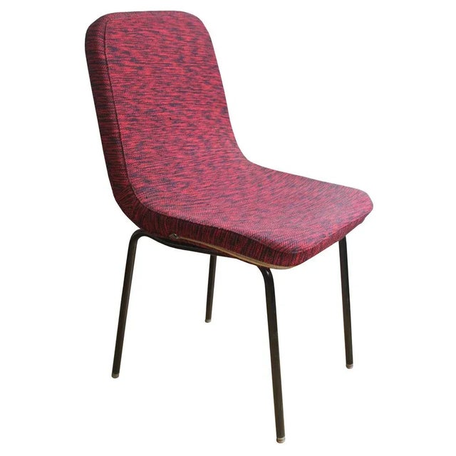 Mid-Century Modern Chair with Original Removable Fabric, 1960s For Sale - Image 13 of 13