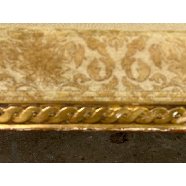 French Giltwood Sofa, Louis XV Style, Late 19th–Early 20th Century For Sale - Image 12 of 18