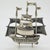 1980s Vintage Italian Handmade Silver Vessel Sailing Ship Figurine, Tuscany, 1980s For Sale - Image 5 of 13
