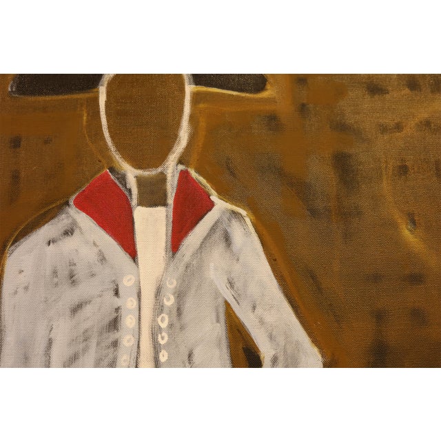 2020s Large Contemporary Equestrian Portrait. Horse Oil Painting For Sale - Image 5 of 13