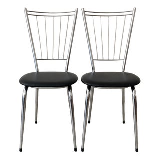 Vintage Metal Chairs, 1970s, Set of 2 For Sale