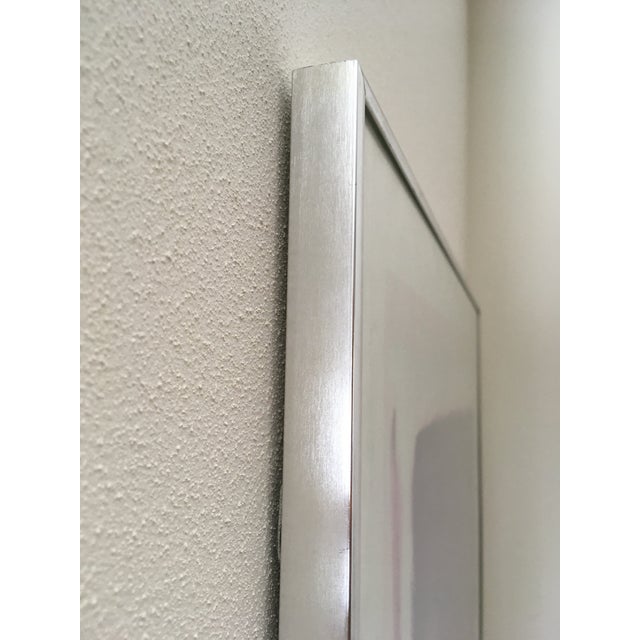 Violet Vintage "Rothko 1903-1970 Retrospective" Silver Finish Metal Framed Exhibition Poster, 1949 For Sale - Image 8 of 13