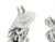 Modern White Gold Earrings Set, 3 Pairs For Sale - Image 4 of 8