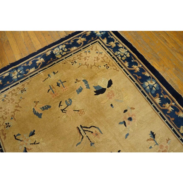 Textile Late 19th Century Chinese Peking Carpet For Sale - Image 7 of 11