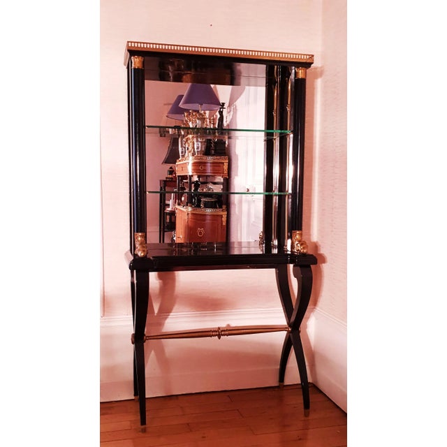 Art Deco Italian Library Cabinet, 1940s For Sale - Image 11 of 13