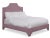 Modern Kit Twin Headboard, Plum Linen For Sale - Image 3 of 5